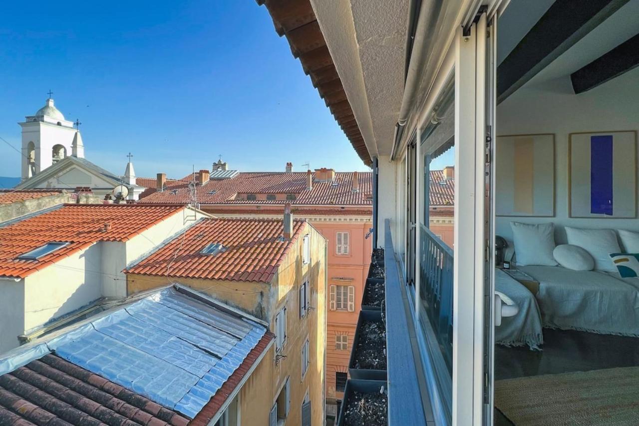 Apartament Grand Apt Au Coeur D'Ajaccio - Ac & 5Min Plage Zewnętrze zdjęcie